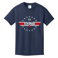 6th Grade Top Gun Pilot Back To School Kids T-Shirt