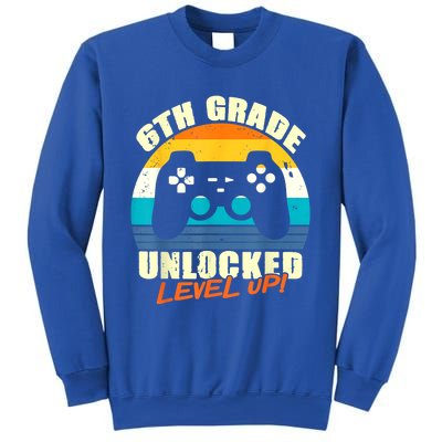 6Th Grade Unlocked Level Up Gamer Back To School Sixth Grade Gift Sweatshirt