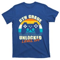 6Th Grade Unlocked Level Up Gamer Back To School Sixth Grade Gift T-Shirt