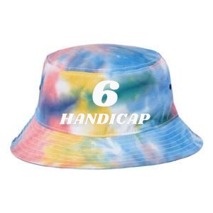 6 Handicap Golf Biden Funny Tie Dye Newport Bucket Hat