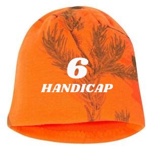 6 Handicap Golf Biden Funny Kati - Camo Knit Beanie