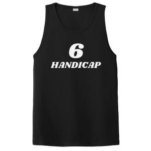 6 Handicap Golf Biden Funny PosiCharge Competitor Tank