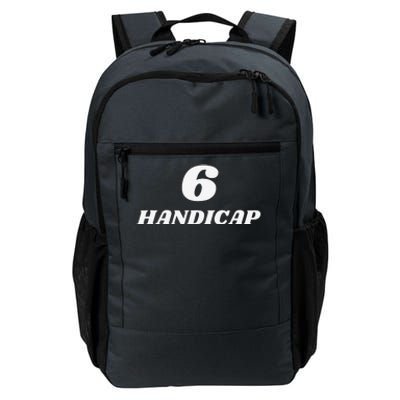 6 Handicap Golf Biden Funny Daily Commute Backpack