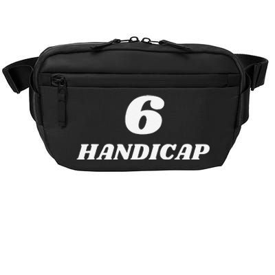 6 Handicap Golf Biden Funny Crossbody Pack