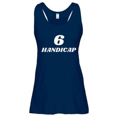 6 Handicap Golf Biden Funny Ladies Essential Flowy Tank