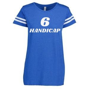 6 Handicap Golf Biden Funny Enza Ladies Jersey Football T-Shirt