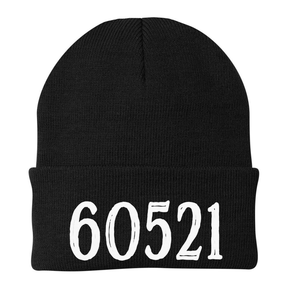 60521 Hinsdale Illinois Zip Code Beanie
