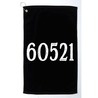 60521 Hinsdale Illinois Zip Code Golf Towel