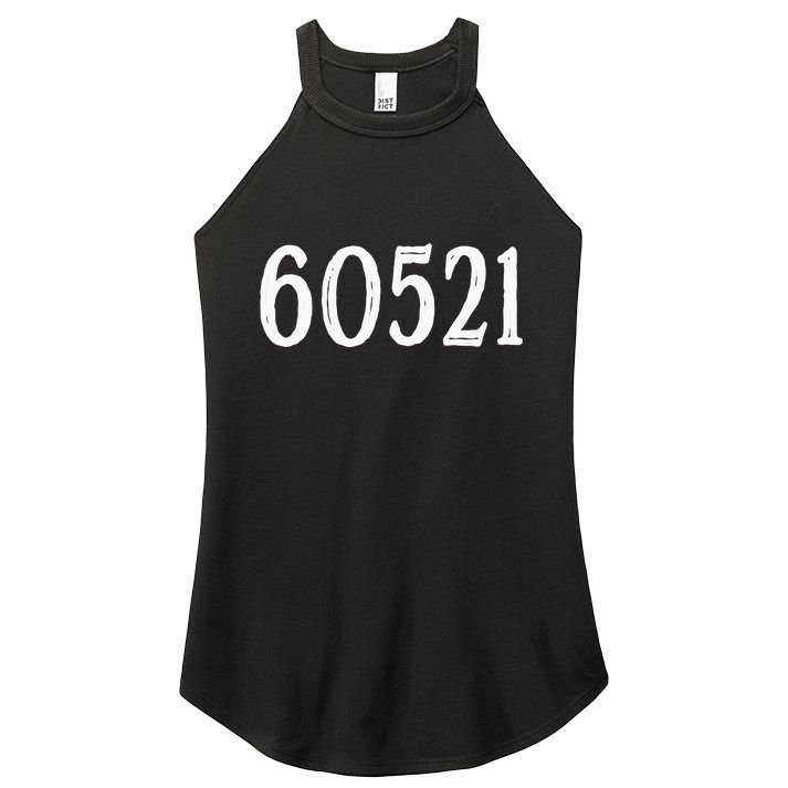 60521 Hinsdale Illinois Zip Code Women's Perfect Tri Rocker Tank