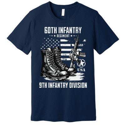 60th Infantry Regiment 9th Infantry Division Veteran Premium T-Shirt