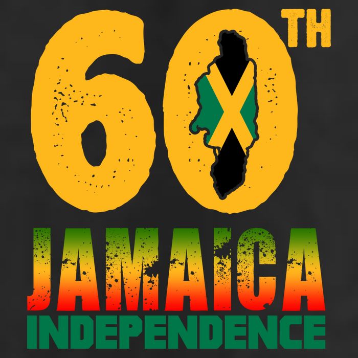 60th Jamaica Independence 7 Panel Mesh Trucker Snapback Hat