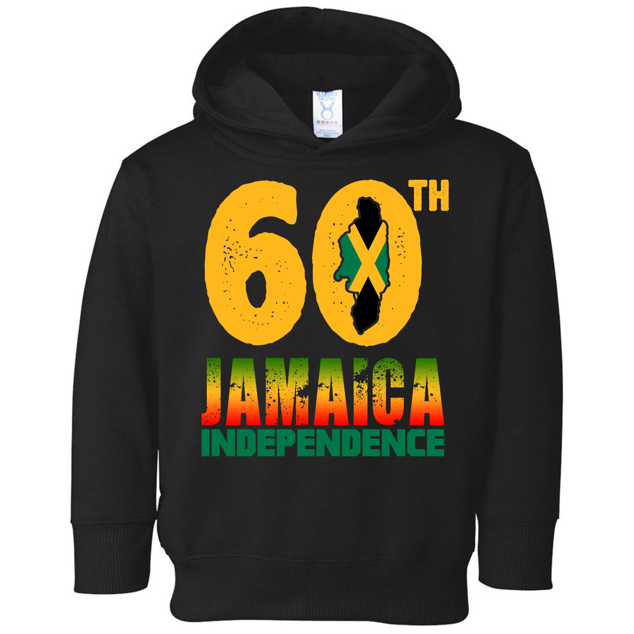 60th Jamaica Independence Toddler Hoodie