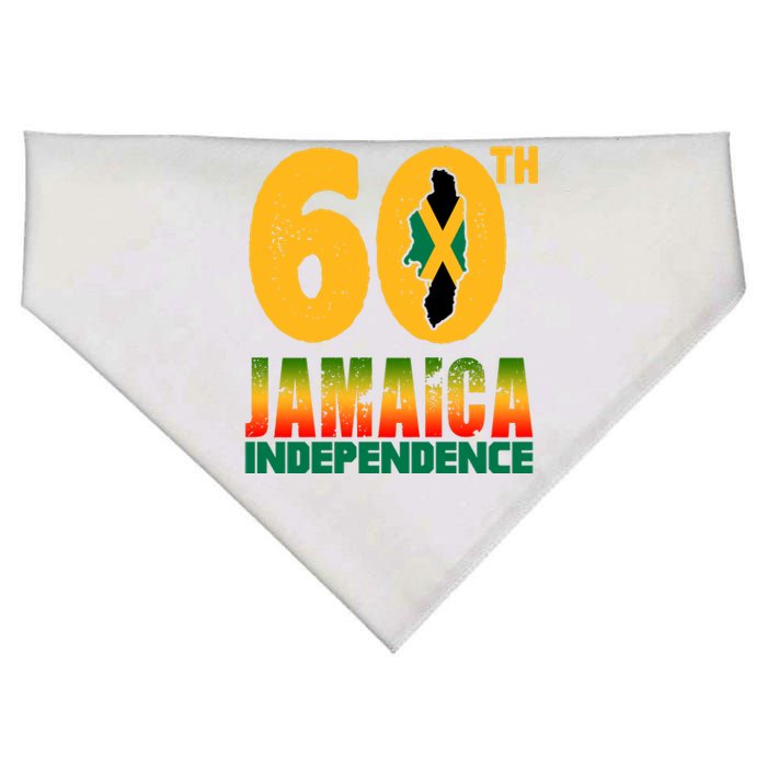 60th Jamaica Independence USA-Made Doggie Bandana