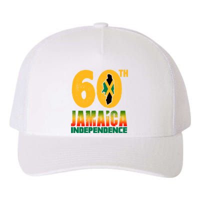 60th Jamaica Independence Yupoong Adult 5-Panel Trucker Hat