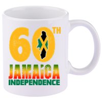 60th Jamaica Independence 11oz C Handle Ceramic Mug