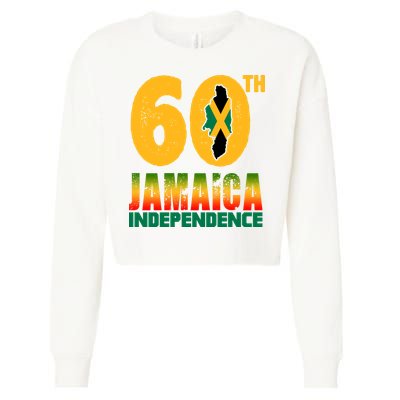 60th Jamaica Independence Cropped Pullover Crew