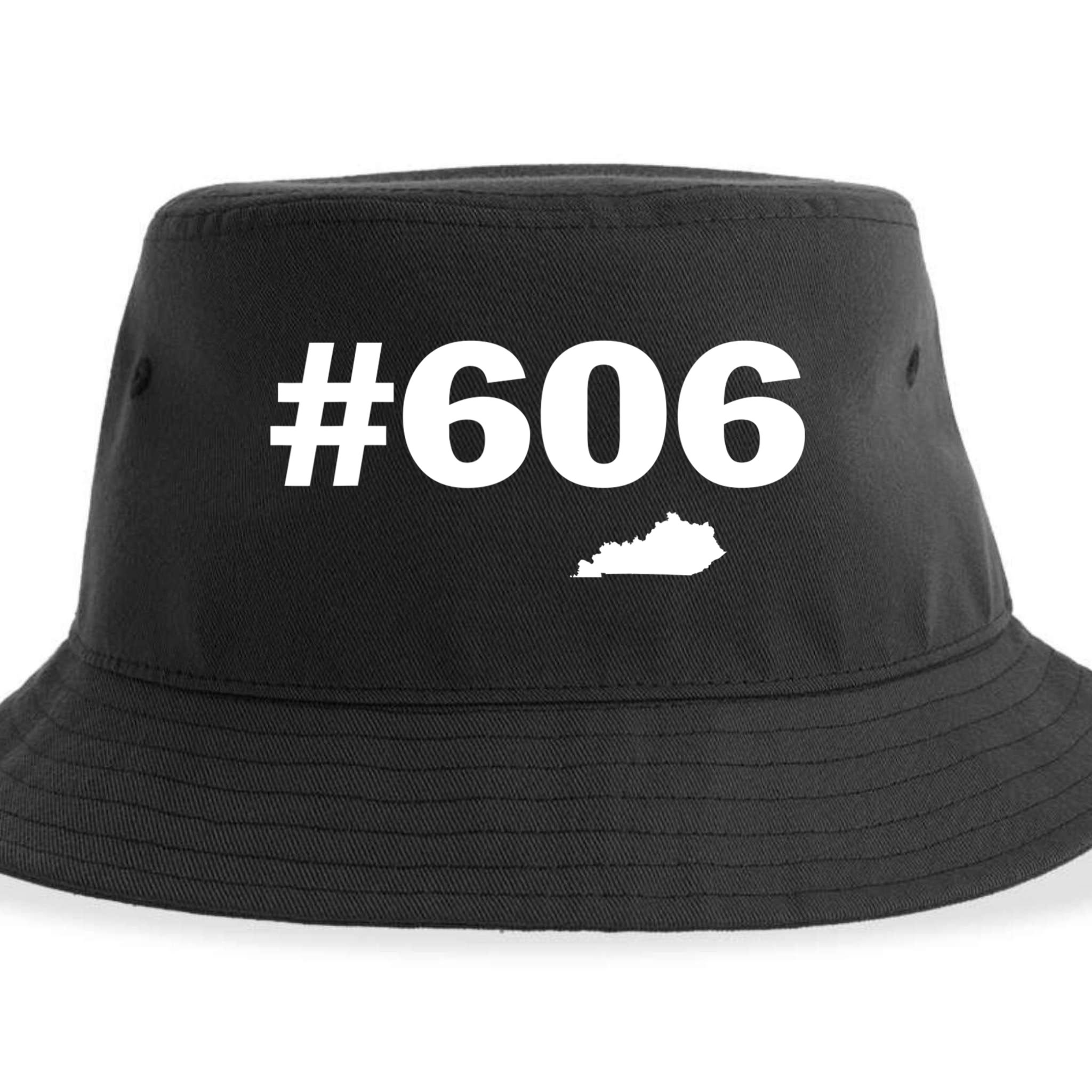606 Kentucky Map New Sustainable Bucket Hat