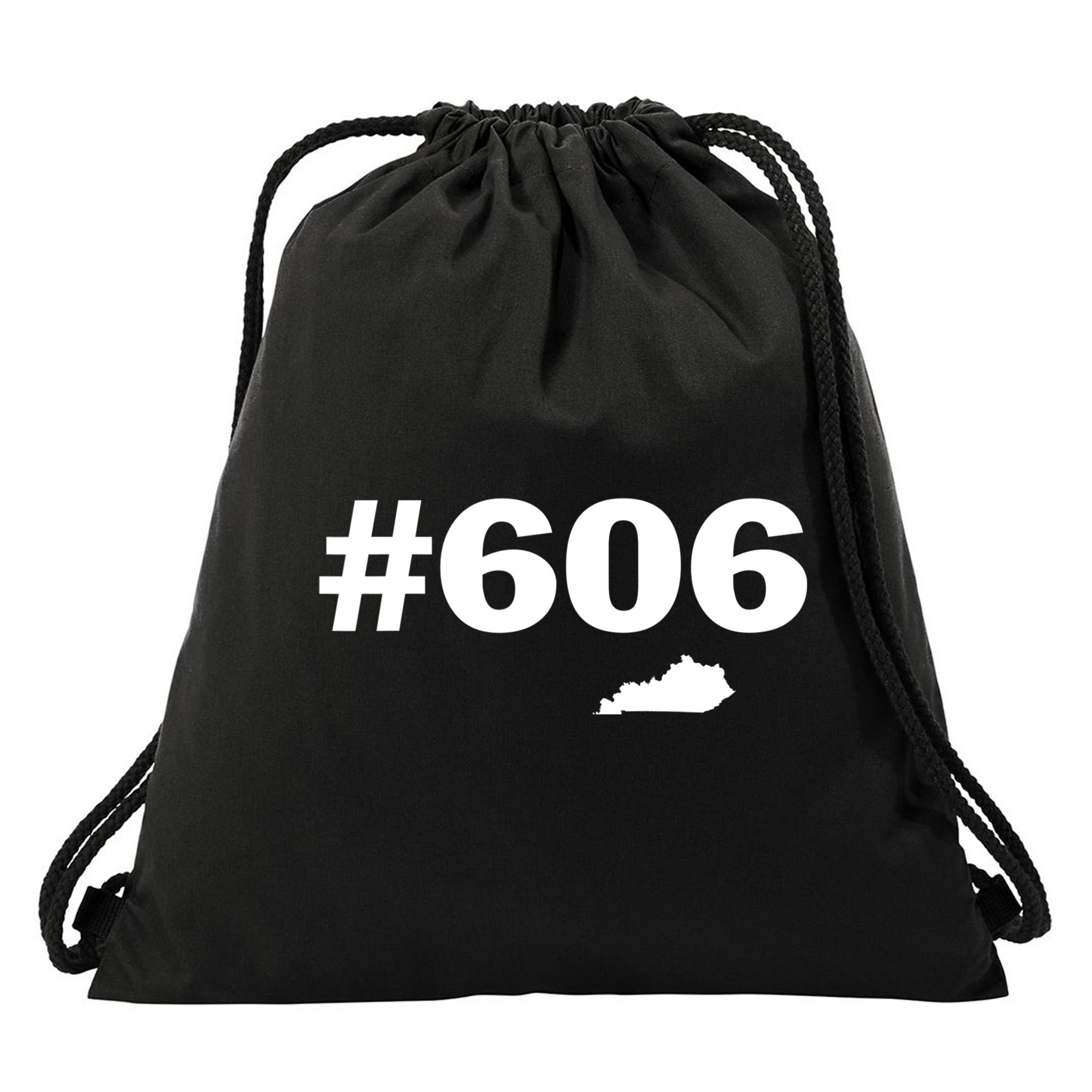 606 Kentucky Map New Drawstring Bag