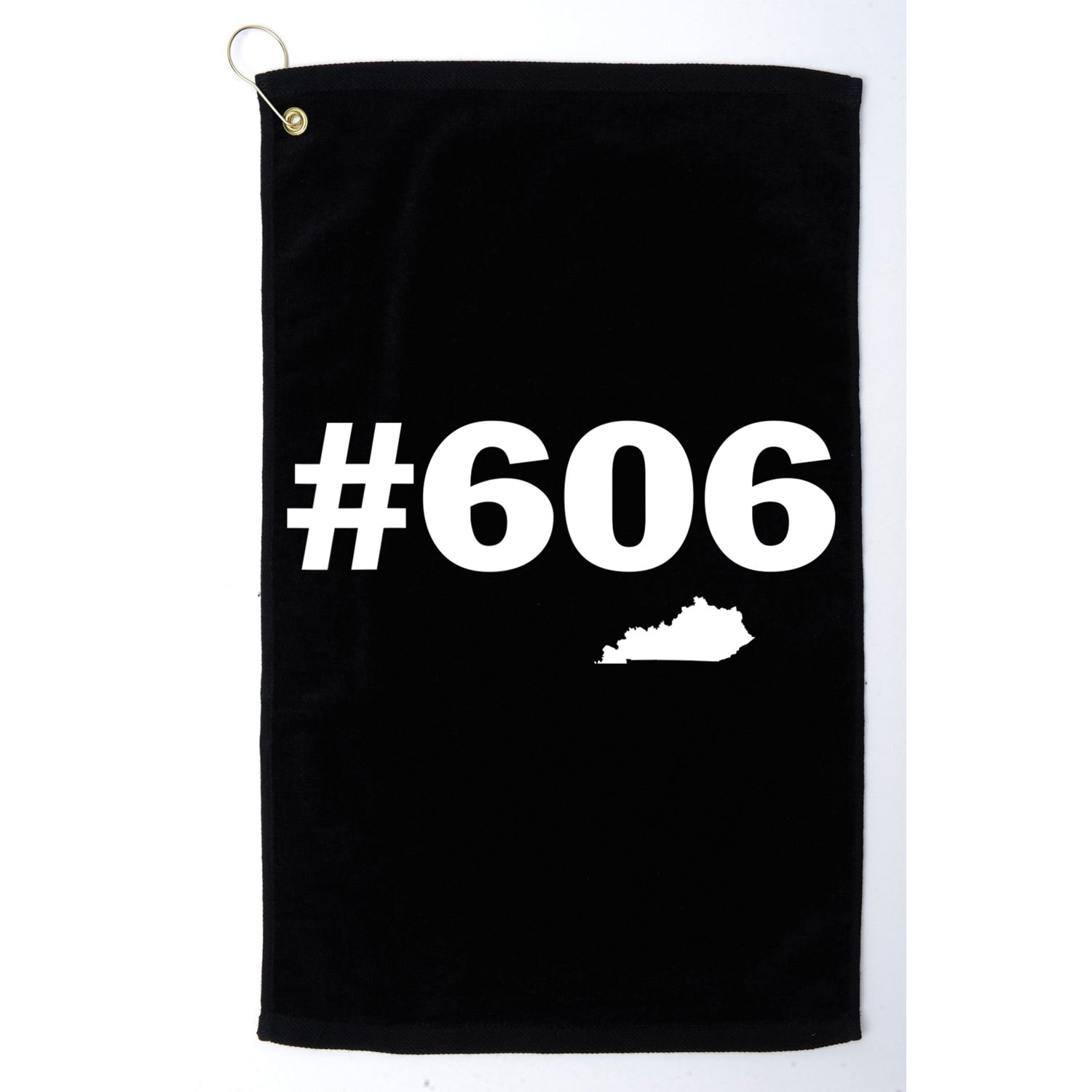 606 Kentucky Map New Golf Towel