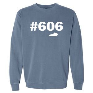 606 Kentucky Map New Garment-Dyed Sweatshirt