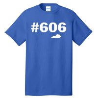 606 Kentucky Map New Tall T-Shirt