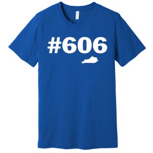 606 Kentucky Map New Premium T-Shirt