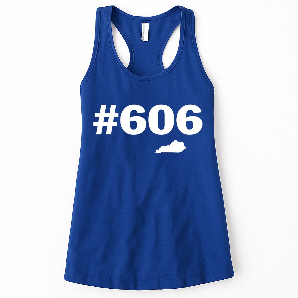 606 Kentucky Map New Womens Tank Top