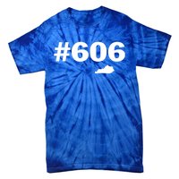 606 Kentucky Map New Tie-Dye T-Shirt