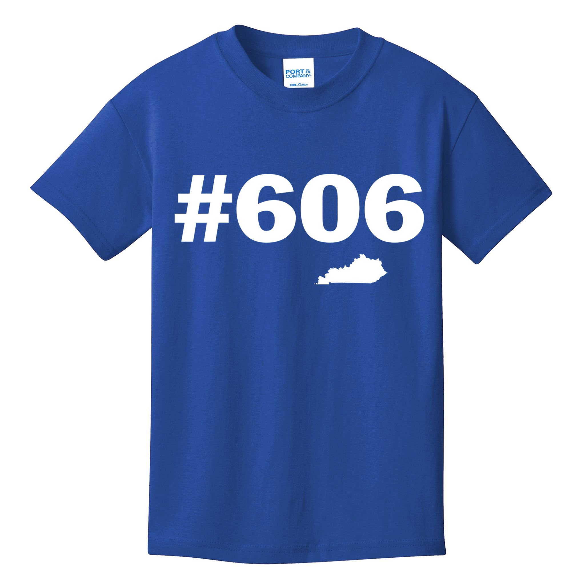 606 Kentucky Map New Kids T-Shirt