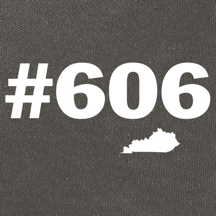 606 Kentucky Map New Cotton Canvas Backpack