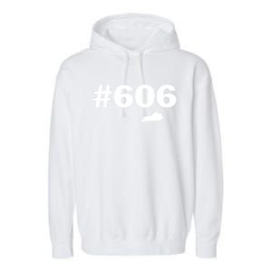 606 Kentucky Map New Garment-Dyed Fleece Hoodie