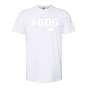 606 Kentucky Map New Softstyle CVC T-Shirt