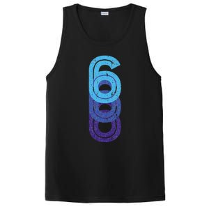 6 Lucky Number 6th Year Birthday Age Sports Team PosiCharge Competitor Tank