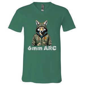 6 Mm Arc Coyote In V-Neck T-Shirt