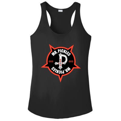 666 Mr Pickles Good Boy Ladies PosiCharge Competitor Racerback Tank