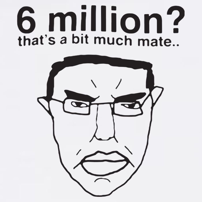 6 Million That’S A Bit Much Mate Flat Bill Trucker Hat