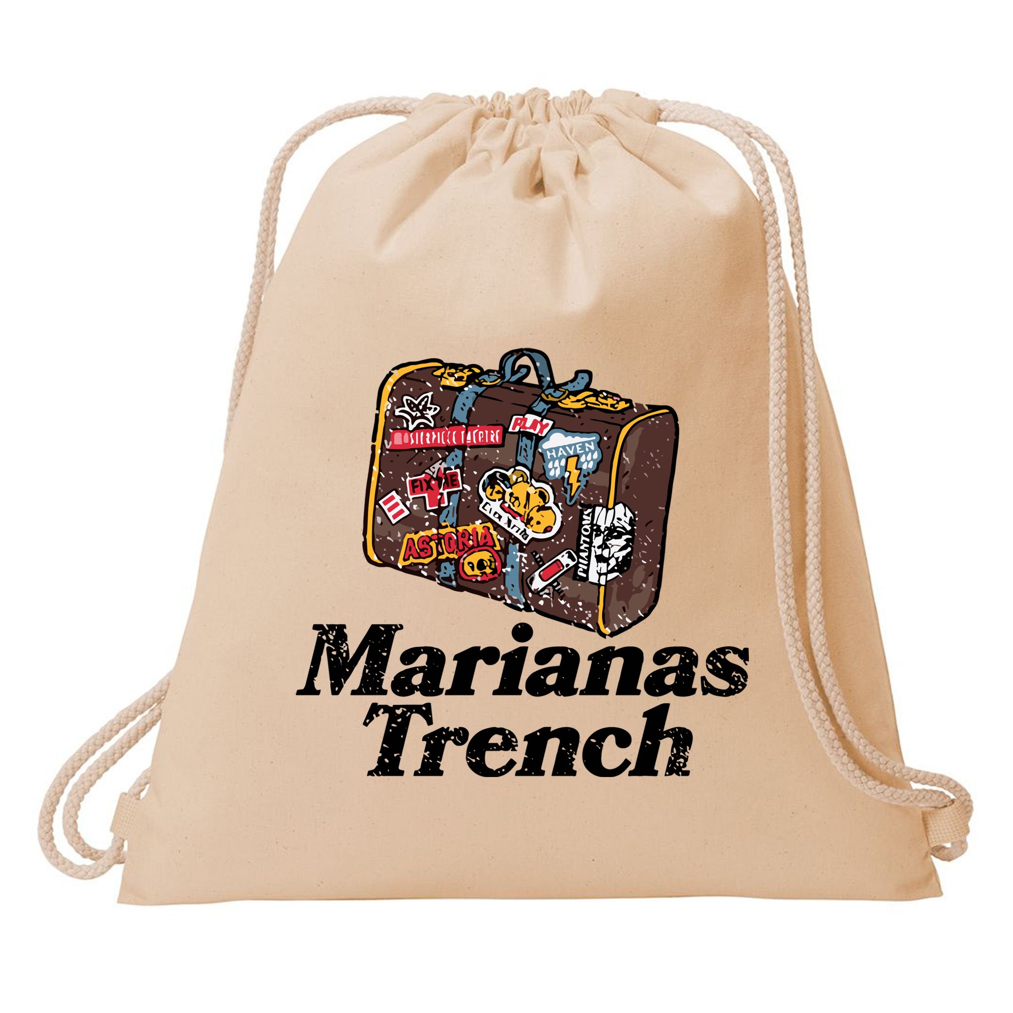 604shop Marianas Trench Mt Eras Drawstring Bag
