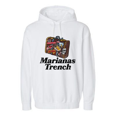 604shop Marianas Trench Mt Eras Garment-Dyed Fleece Hoodie