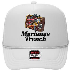 604shop Marianas Trench Mt Eras High Crown Mesh Back Trucker Hat