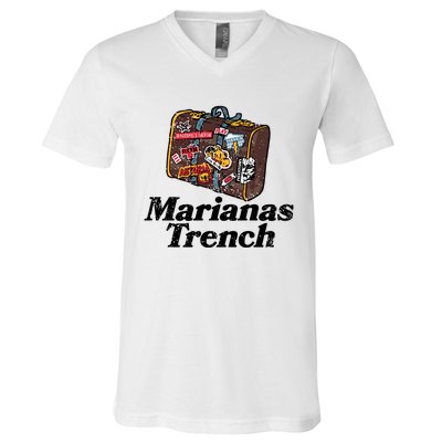 604shop Marianas Trench Mt Eras V-Neck T-Shirt