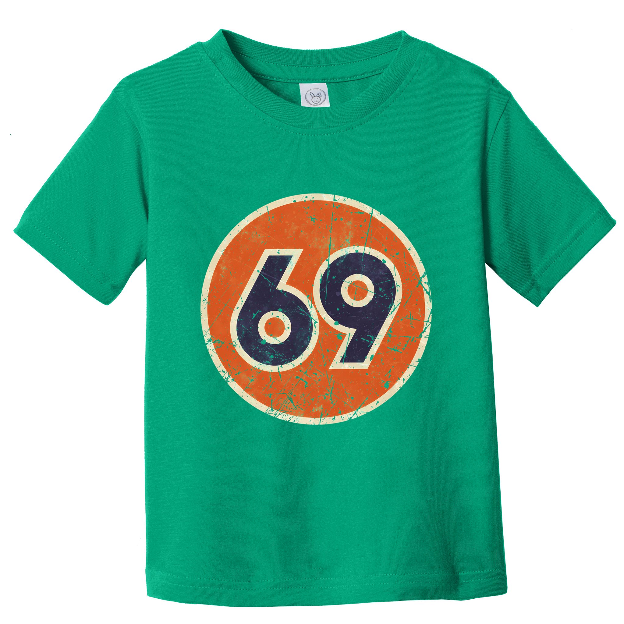 69 Oil Vintage Station Race Number Toddler T-Shirt