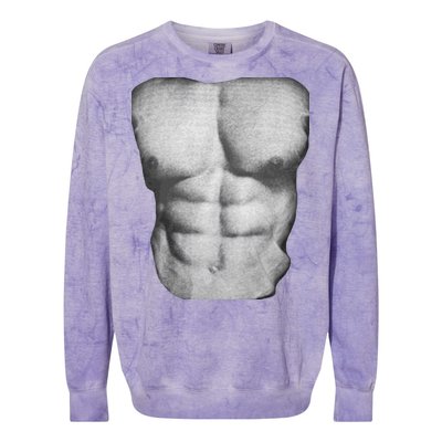 6 Pack Abs Colorblast Crewneck Sweatshirt