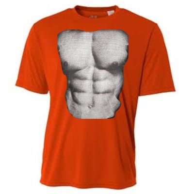 6 Pack Abs Cooling Performance Crew T-Shirt