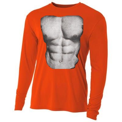 6 Pack Abs Cooling Performance Long Sleeve Crew