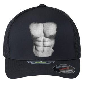 6 Pack Abs Flexfit Unipanel Trucker Cap