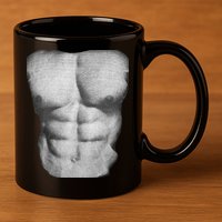 6 Pack Abs 11oz C Handle Ceramic Mug