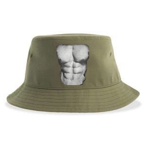 6 Pack Abs Sustainable Bucket Hat