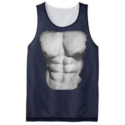 6 Pack Abs Mesh Reversible Basketball Jersey Tank