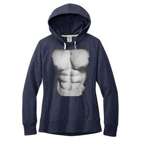 6 Pack Abs Women's Fleece Hoodie