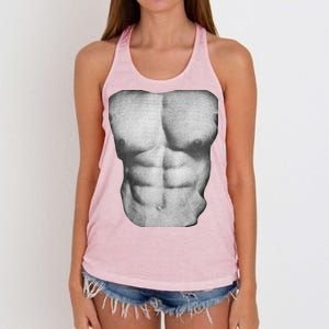 6 Pack Abs Women's Knotted Racerback Tank